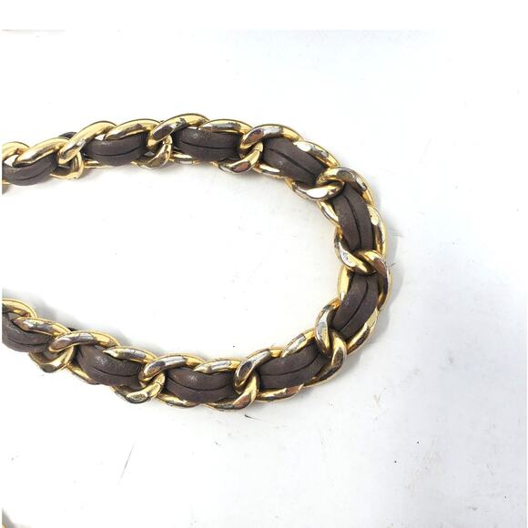 Tory Burch Fleming Convertible Shoulder Bag Crossbody Leather Gray Taupe - Picture 9 of 11